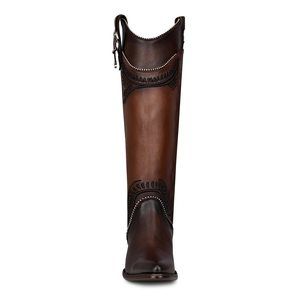 Cuadra Men's Urban Boot in Bovine Leather with Zipper Brown Cuadra Men's Urban Boot in Bovine Leather with Zipper Brown